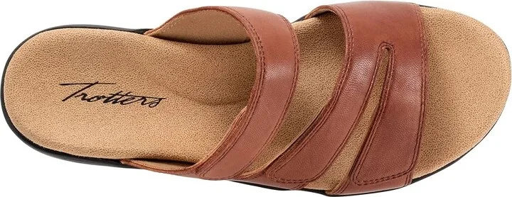 Trotters Rose Women's Sandals Luggage : 5.5 M (B), Leather - Image 2