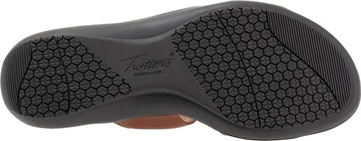 Trotters Rose Women's Sandals Luggage : 5.5 M (B), Leather - Image 3