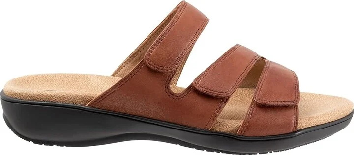 Trotters Rose Women's Sandals Luggage : 5.5 M (B), Leather - Image 7