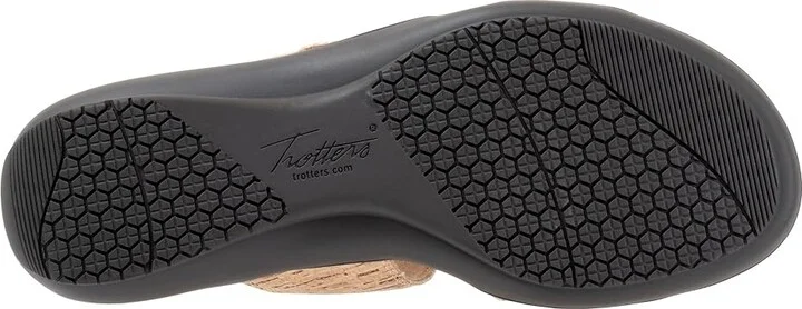 Trotters Rose Women's Sandals Natural Cork : 6.5 M (B), Leather - Image 3