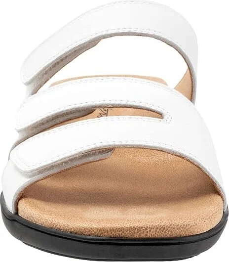 Trotters Rose Women's Sandals White : 12 W (D), Leather - Image 5
