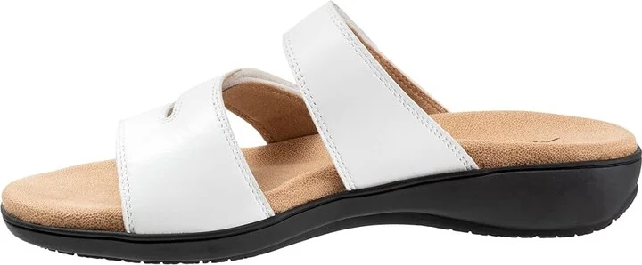 Trotters Rose Women's Sandals White : 12 W (D), Leather - Image 6