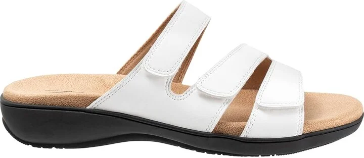 Trotters Rose Women's Sandals White : 12 W (D), Leather - Image 7