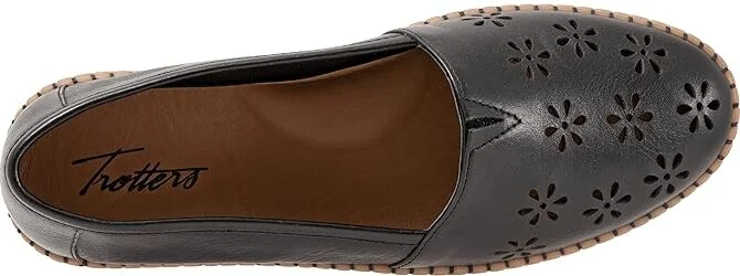 Trotters Rosie Women's Shoes Black : 9 M (B), Leather - Image 2