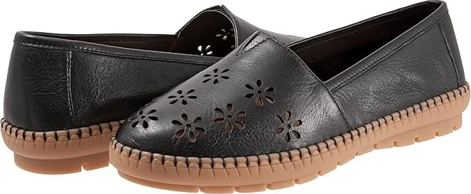 Trotters Rosie Women's Shoes Black : 9 M (B), Leather