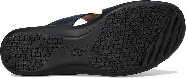 Trotters Roxine Women's Sandals Navy : 10 M (B), Rubber - Image 3
