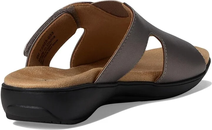 Trotters Roxine Women's Sandals Pewter : 5 M (B), Rubber - Image 4