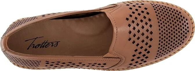 Trotters Royal Women's Flat Shoes Luggage : 6.5 W (D), Leather - Image 2