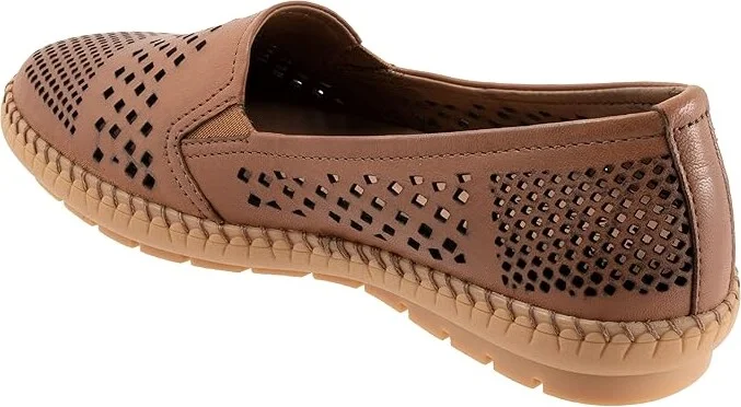 Trotters Royal Women's Flat Shoes Luggage : 6.5 W (D), Leather - Image 4