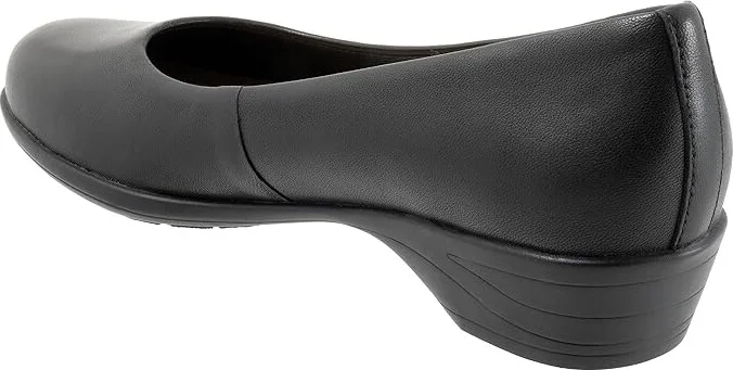 Trotters Rozalin Women's Flat Shoes Black : 11 N (AA), Leather - Image 4