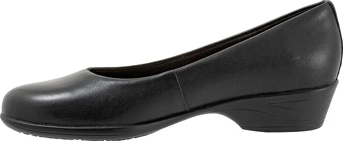 Trotters Rozalin Women's Flat Shoes Black : 11 N (AA), Leather - Image 5