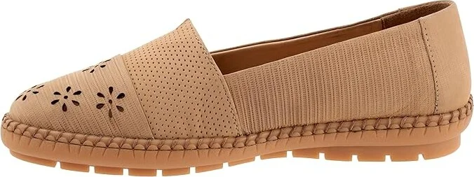 Trotters Ruby Perf Women's Flat Shoes Sand Nubuck : 9 N (AA) - Image 6