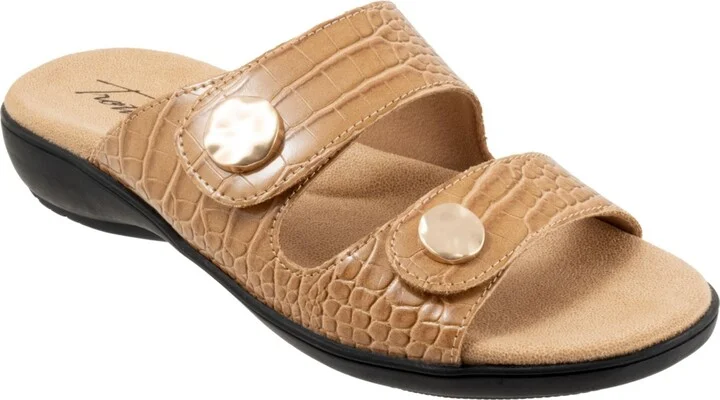 Trotters Ruthie Croco Sandal