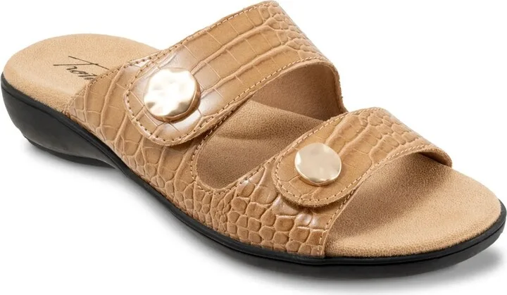 Beige Croc Print