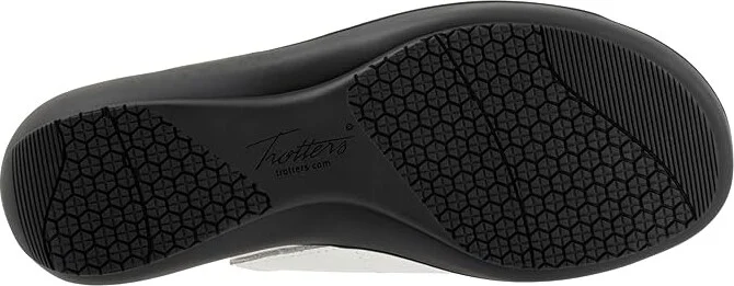 Trotters Ruthie Stitch Women's Sandals White : 8 W (D) - Image 3