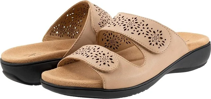 Trotters Ruthie Women's Shoes Beige : 5 M (B), Synthetic