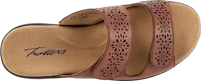 Trotters Ruthie Women's Shoes Luggage Leather : 9 M (B), Synthetic - Image 2