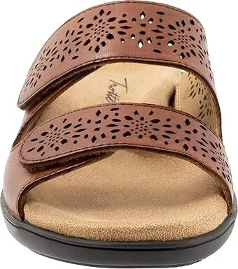 Trotters Ruthie Women's Shoes Luggage Leather : 9 M (B), Synthetic - Image 5