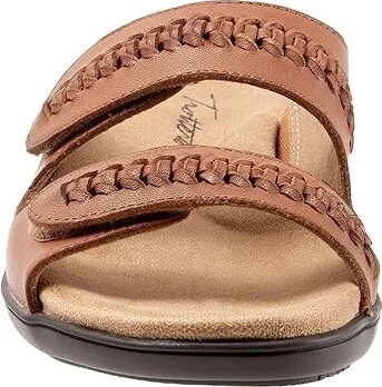 Trotters Ruthie Woven Women's Shoes Luggage : 9 M (B), Leather - Image 5