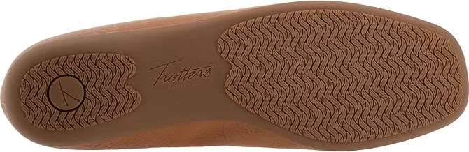 Trotters Sabine Women's Flat Shoes Luggage : 11 W (D), Leather - Image 3