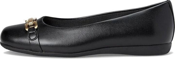 Trotters Sadie Women's Flat Shoes Black : 7.5 M (B), Leather - Image 6