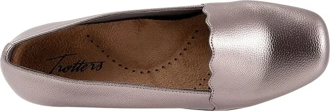 Trotters Sage Women's Shoes Pewter : 10.5 M (B), Synthetic - Image 2