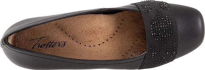 Trotters Samantha Women's Slip on Shoes Black Gem : 5 M (B) - Image 2