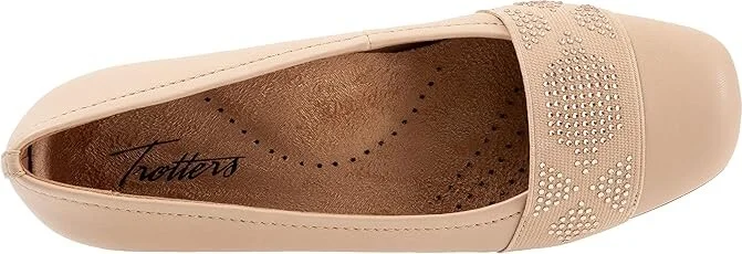 Trotters Samantha Women's Slip on Shoes Nude Gem : 7 M (B) - Image 2