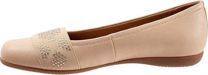 Trotters Samantha Women's Slip on Shoes Nude Gem : 7 M (B) - Image 6