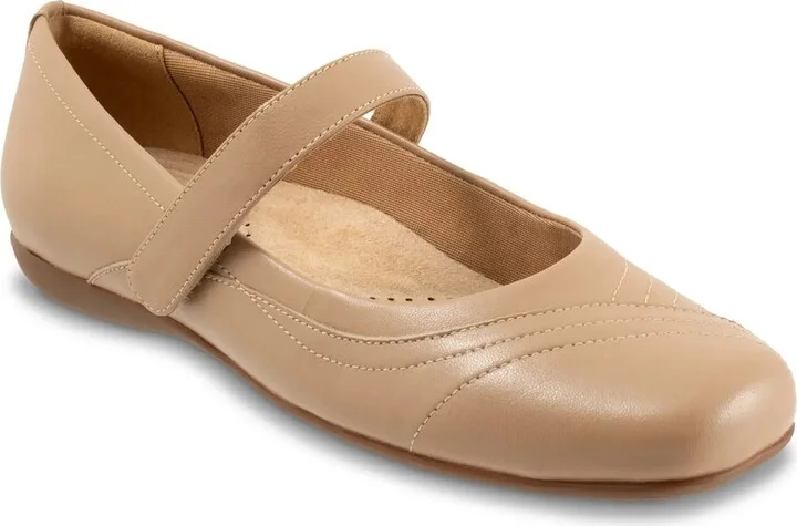 Beige Leather