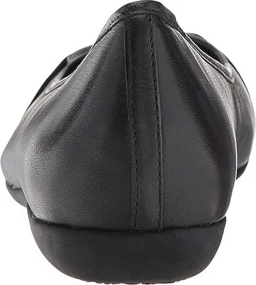 Trotters Sizzle Signature Women's Flat Shoes Black Soft Burnished Leather : 11 SS (4A) - Image 5