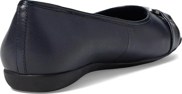 Trotters Sizzle Women's Dress Flat Shoes Navy Smooth : 10.5 N (AA), Leather - Image 4