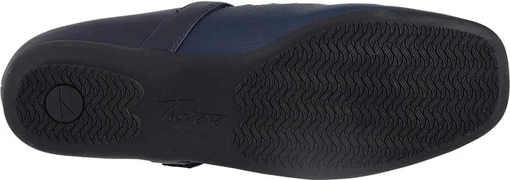 Trotters Sugar Women's Flat Shoes Navy : 9.5 N (AA), Leather - Image 4