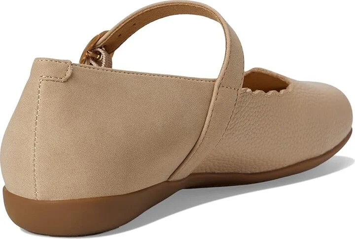 Trotters Sugar Women's Flat Shoes Nude : 5.5 M (B), Full Grain leather - Image 4