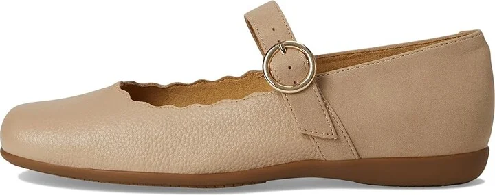 Trotters Sugar Women's Flat Shoes Nude : 5.5 M (B), Full Grain leather - Image 6