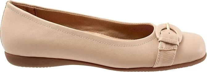 Trotters Sylvia Women's Shoes Nude : 7 M (B), Leather - Image 7