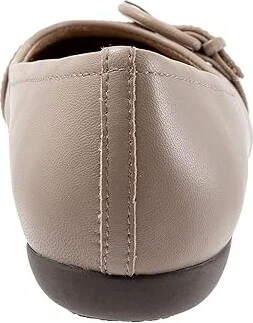 Trotters Sylvia Women's Shoes Taupe : 5 M (B), Leather - Image 4