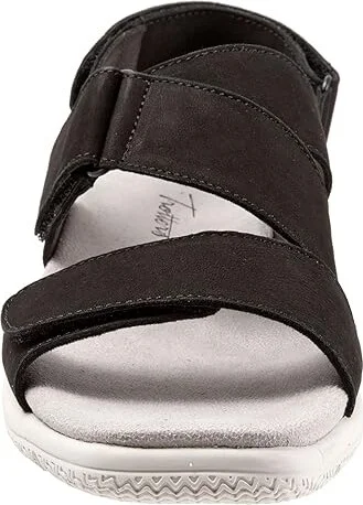 Trotters Tatia Women's Shoes Black Nubuck : 7 M (B), Suede - Image 5