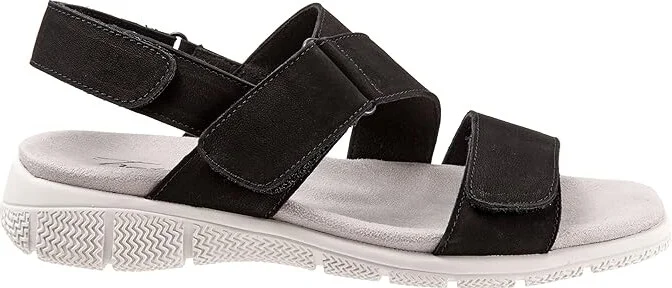Trotters Tatia Women's Shoes Black Nubuck : 7 M (B), Suede - Image 7