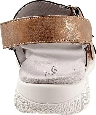 Trotters Tatia Women's Shoes Bronze Metallic : 11 W (D), Leather - Image 4