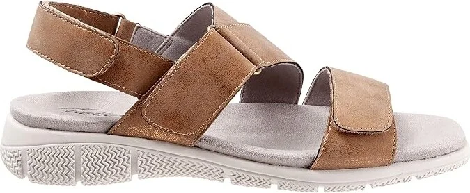 Trotters Tatia Women's Shoes Bronze Metallic : 11 W (D), Leather - Image 7