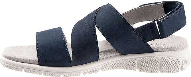 Trotters Tatia Women's Shoes Navy Nubuck : 11 M (B), Suede - Image 6