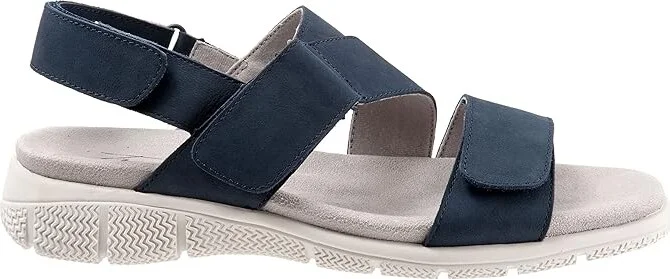 Trotters Tatia Women's Shoes Navy Nubuck : 11 M (B), Suede - Image 7
