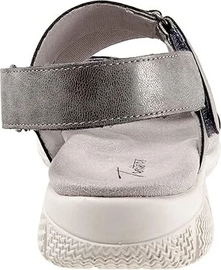 Trotters Tatia Women's Shoes Silver Metallic : 8.5 W (D), Leather - Image 4