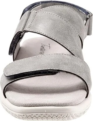 Trotters Tatia Women's Shoes Silver Metallic : 8.5 W (D), Leather - Image 5