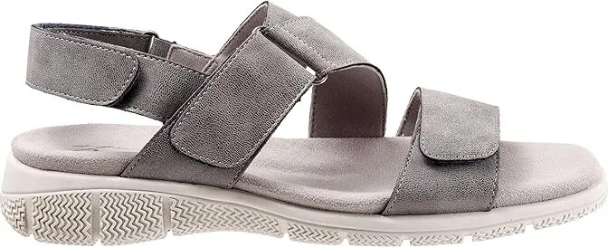 Trotters Tatia Women's Shoes Silver Metallic : 8.5 W (D), Leather - Image 7