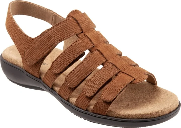 Trotters Tiki Sandal - Black/white - Image 8
