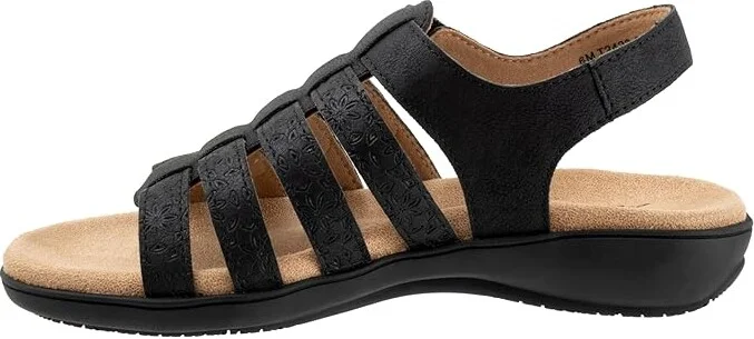 Trotters Tiki Tool Women's Sandals Black : 9.5 M (B), Leather - Image 5