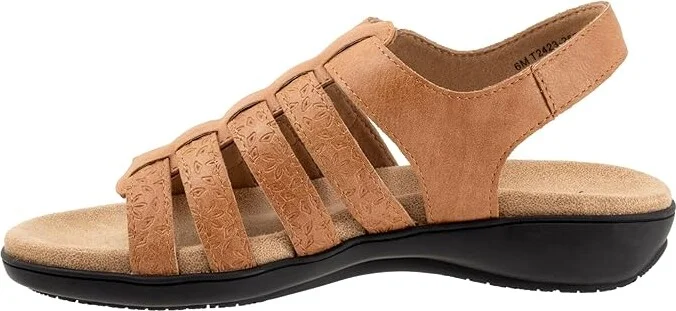 Trotters Tiki Tool Women's Sandals Tan : 10.5 W (D), Leather - Image 5