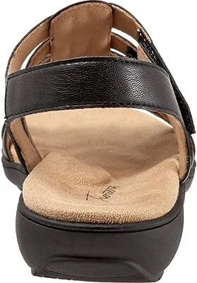 Trotters Tiki Women's Shoes Black : 5.5 M (B), Leather - Image 4
